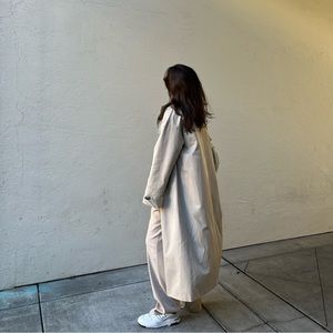 NA-KD Fashion Beige Trench Coat